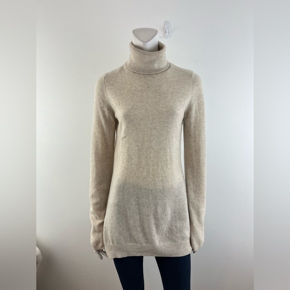 BCBG MAXAZRIA cashmere turtleneck tunic pullover. Size S - Picture 5 of 13